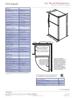 Предварительный просмотр 2 страницы Frigidaire FFHT2126L K Features & Dimensions