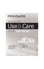 Предварительный просмотр 1 страницы Frigidaire FFID2426TS Use & Care Manual