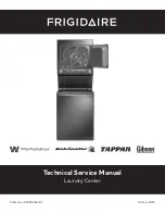 Предварительный просмотр 1 страницы Frigidaire FFLE3911QW Technical & Service Manual