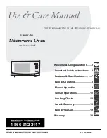 Preview for 1 page of Frigidaire FFMO1611LB Use And Care Manual