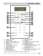 Preview for 9 page of Frigidaire FFMV152CL W Use & Care Manual