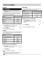 Preview for 22 page of Frigidaire FFMV152CL W Use & Care Manual