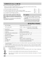 Preview for 30 page of Frigidaire FFMV152CL W Use & Care Manual