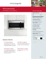 Frigidaire FFMV162L B Installation Manuallines preview