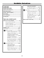 Preview for 2 page of Frigidaire FFMV162L M Installation Instructions Manual