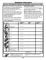 Preview for 10 page of Frigidaire FFMV162L M Installation Instructions Manual