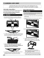 Preview for 24 page of Frigidaire FFMV1745TS Use & Care Manual