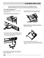 Preview for 26 page of Frigidaire FFMV1745TS Use & Care Manual