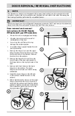 Preview for 7 page of Frigidaire FFPA3322UM Use & Care Manual