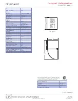 Preview for 2 page of Frigidaire FFPH44M4L Specifications