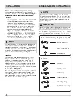 Preview for 4 page of Frigidaire FFPT10F3NB Important Safety Instructions Manual