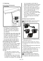 Предварительный просмотр 36 страницы Frigidaire FFR32GFELT User Manual