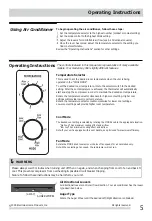 Предварительный просмотр 5 страницы Frigidaire FFRA0511Q1 Use & Care Manual