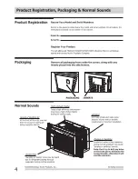 Предварительный просмотр 4 страницы Frigidaire FFRA0511R1 Use & Care Manual