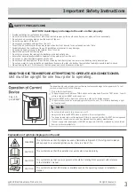 Preview for 3 page of Frigidaire FFRA051WAE Use & Care Manual