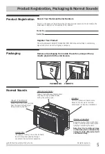 Preview for 5 page of Frigidaire FFRA051WAE Use & Care Manual