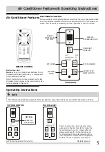 Preview for 5 page of Frigidaire FFRA0522R1 Use & Care Manual