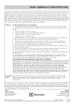 Preview for 15 page of Frigidaire FFRA052WAE Use & Care Manual