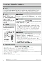 Preview for 2 page of Frigidaire FFRA062WA1 Use & Care Manual