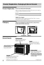 Preview for 4 page of Frigidaire FFRA0811R1 Use & Care Manual