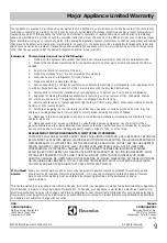 Preview for 9 page of Frigidaire FFRA0811R1 Use & Care Manual