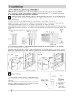 Предварительный просмотр 2 страницы Frigidaire FFRA1011Q14 Installation Instructions