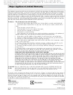 Preview for 12 page of Frigidaire FFRA1222Q1 Use And Care Manual