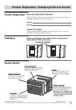 Preview for 5 page of Frigidaire FFRC0833R1 Use & Care Manual