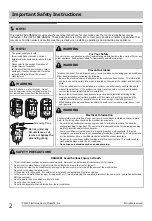 Preview for 2 page of Frigidaire FFRE1533Q1 Use & Care Manual