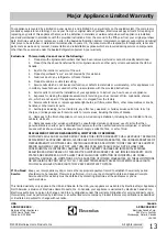 Preview for 13 page of Frigidaire FFRE1533Q1 Use & Care Manual