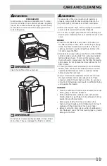 Preview for 11 page of Frigidaire FFRE4120S Use & Care Manual