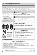 Preview for 2 page of Frigidaire FFRH1122U1 Use & Care Manual