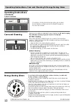 Preview for 10 page of Frigidaire FFRS0822SE Use & Care Manual