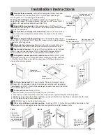 Предварительный просмотр 5 страницы Frigidaire FFRS0833Q1 Installation Instructions Manual