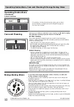 Preview for 10 page of Frigidaire FFRS1022R1 Use & Care Manual