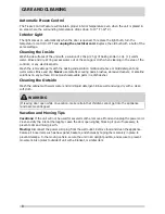 Preview for 8 page of Frigidaire FFRU17B2QW Use & Care Manual