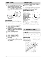 Preview for 6 page of Frigidaire FFRU17B2QWA Use & Care Manual