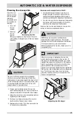 Предварительный просмотр 19 страницы Frigidaire FFSC2323TS Use & Care Manual