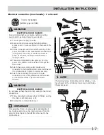 Предварительный просмотр 17 страницы Frigidaire FFSE5115PA Installation Manual