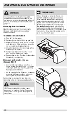 Предварительный просмотр 22 страницы Frigidaire FFSS2614QP Use & Care Manual