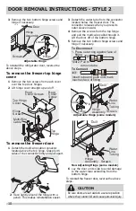 Предварительный просмотр 10 страницы Frigidaire FFSS2615TE Use & Care Manual