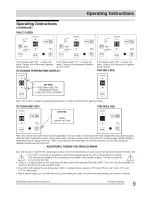 Предварительный просмотр 9 страницы Frigidaire FFTA10C3Q10 Use & Care Manual