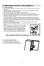 Предварительный просмотр 15 страницы Frigidaire FFTM25SI User Manual