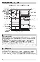 Предварительный просмотр 4 страницы Frigidaire FFTR1514RB Use & Care Manual