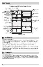 Предварительный просмотр 4 страницы Frigidaire FFTR2021TB Use & Care Manual