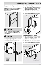 Предварительный просмотр 11 страницы Frigidaire FFTR2021TB Use & Care Manual