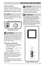 Предварительный просмотр 15 страницы Frigidaire FFTR2021TB Use & Care Manual