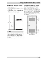 Предварительный просмотр 25 страницы Frigidaire FFTW1001P Important Safety Instructions Manual