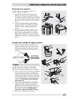 Предварительный просмотр 27 страницы Frigidaire FFTW1001P Important Safety Instructions Manual