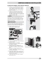 Предварительный просмотр 29 страницы Frigidaire FFTW1001P Important Safety Instructions Manual